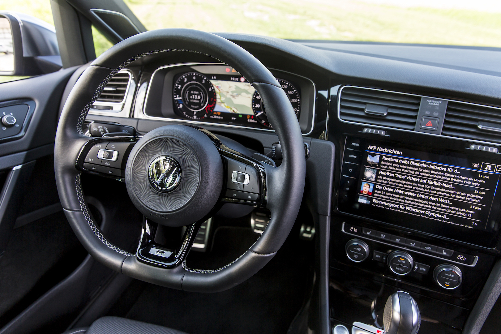 VW Golf 7, GTI, Facelift, Variant: Der mit dem Goldenen Lenkrad